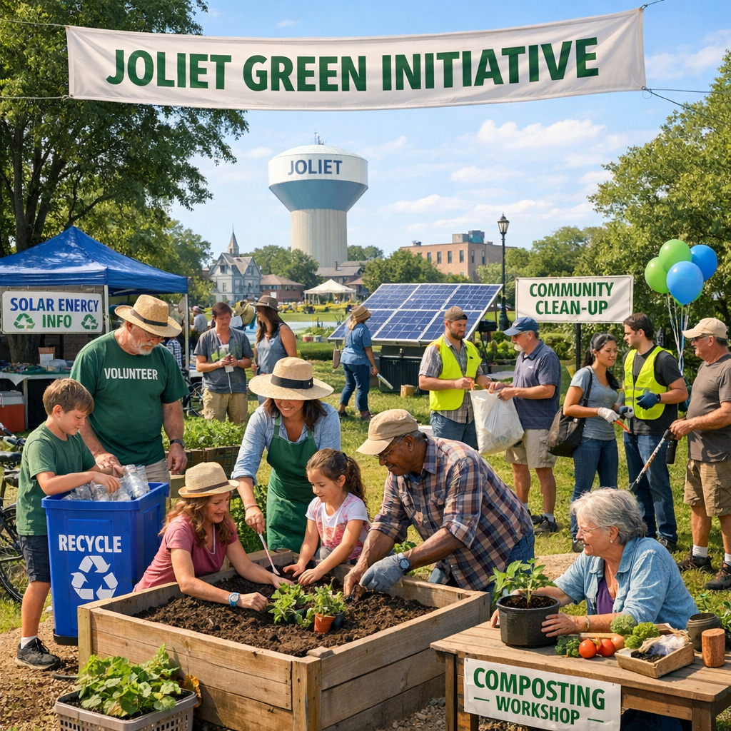 Joliet’s Commitment to Sustainability: A Community Effort